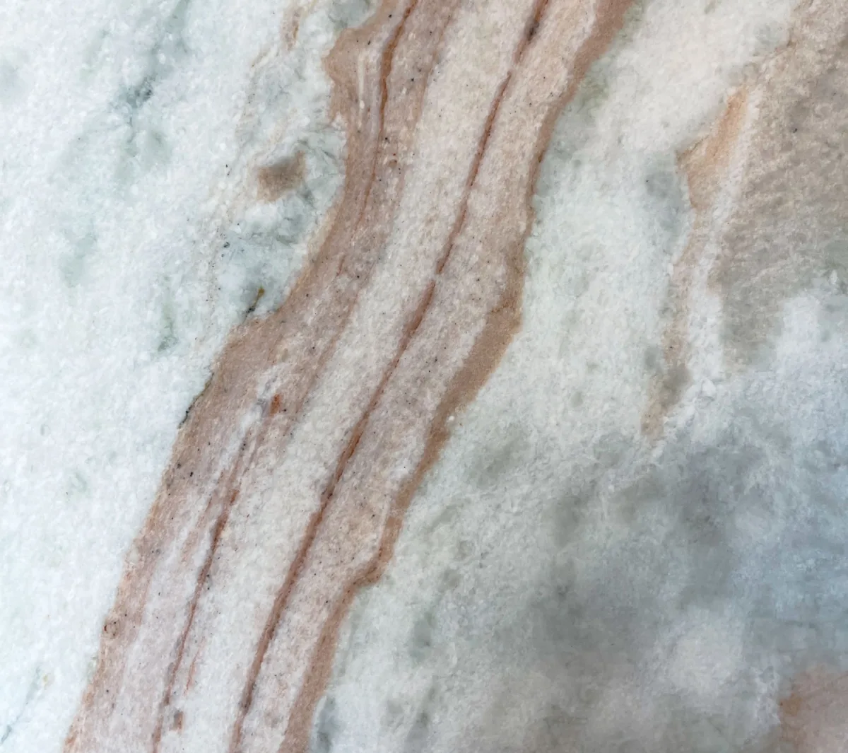 Quartz countertop surface detail